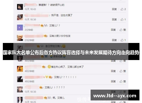 国家队大名单公布后各方热议阵容选择与未来发展期待方向走向趋势 国家队大名单公布后各方热议阵容选择与未来发展期待方向走向趋势
